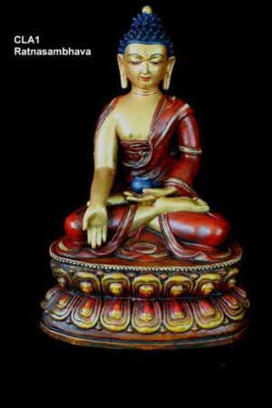 Ratnasambhava Buddha statue 30cm