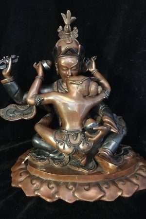 Padmasambhava yab yum statue 25cm