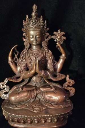 Avalokitesvara statue 22cm