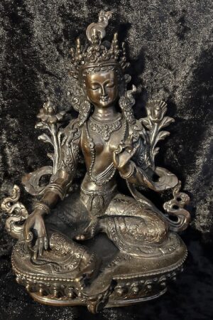 Green Tara statue 22cm