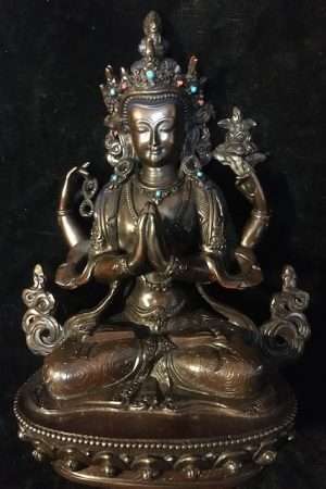 Avalokitesvara statue 22cm