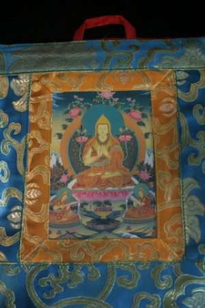 TSONGKAPA postcard  thangka