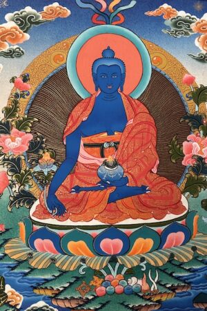Medicine Buddha thangka