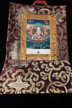 White Tara post card thangka