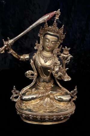 Manjusri statue 32 cm