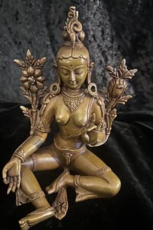 Green Tara Statue 15 cm