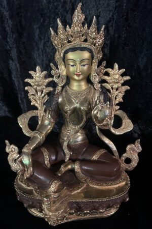 Green Tara statue  34cm