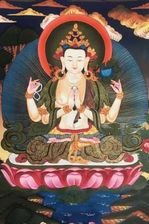 Avalokitesvara thangka