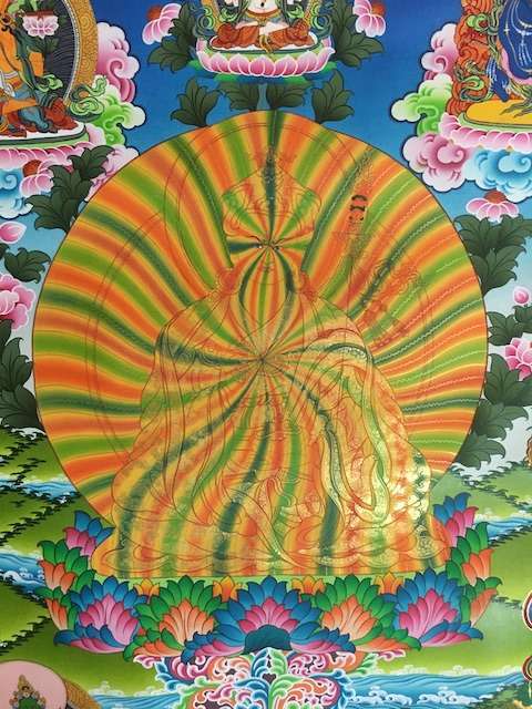 Padmasambhava Thangka Rainbow Guru - Image 5