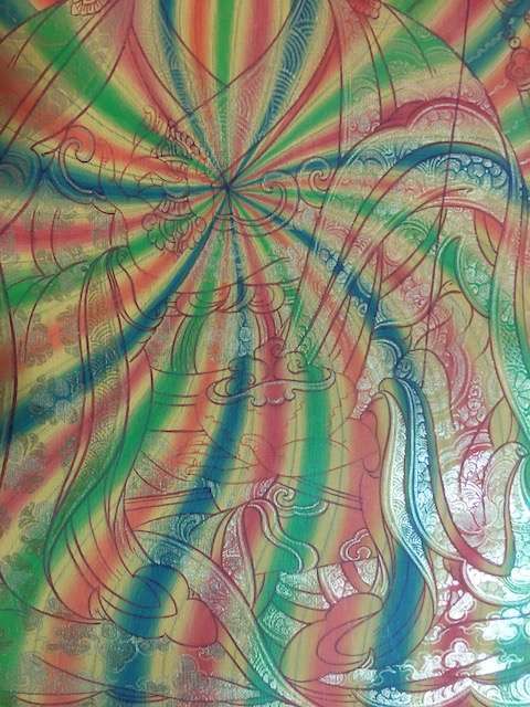 Padmasambhava Thangka Rainbow Guru - Image 13