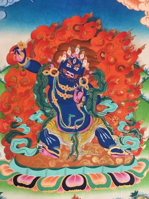 Vajrapani Thangka