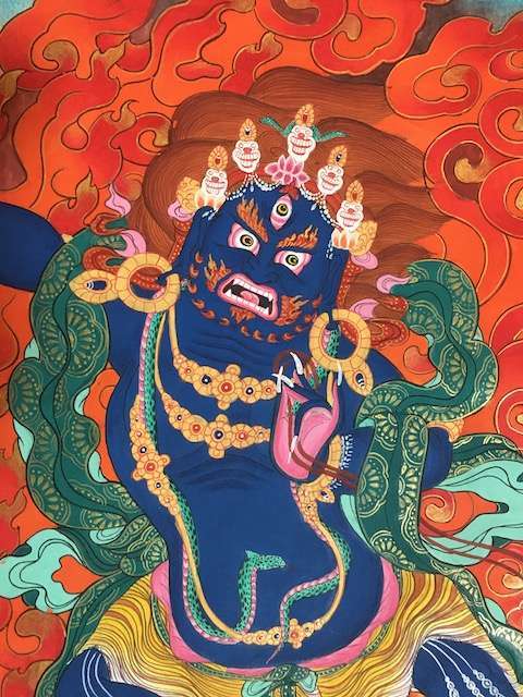 Vajrapani Thangka - Image 5