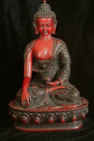 Buddha statue resin 28cm