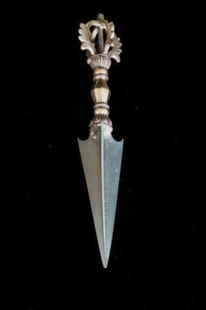 Phurba 20cm Iron/copper