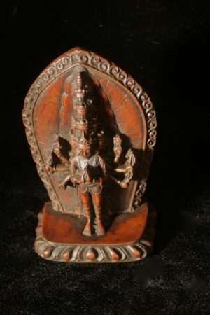 1000 armed Avalokitesvara statue  resin 12 cm