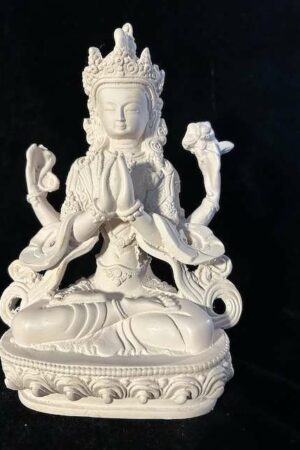 Avalokitesvara statue resin 20cm