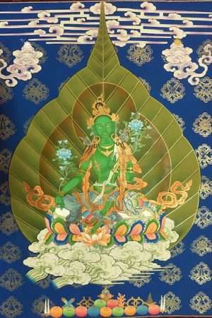 Green Tara Thangka