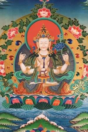 Avalokitesvara thangka / Chenrezig Thangka