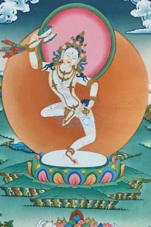 Machig Labdron thangka