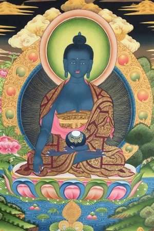Akshobya Buddha Thangka
