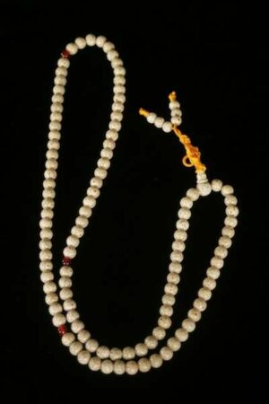 Lotus seed mala 7mm bead