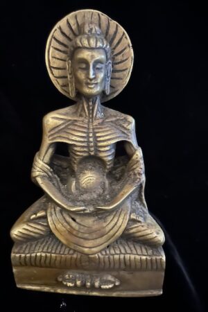 Ascetic Buddha statue 15cm