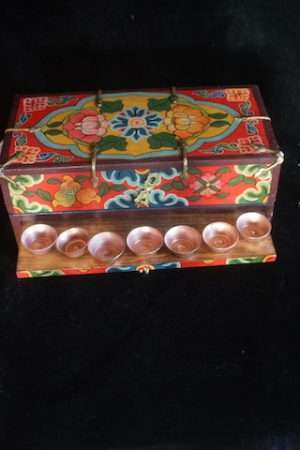 Portable shrine set