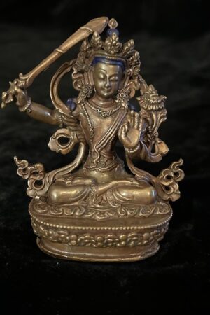 Manjusri statue 9cm
