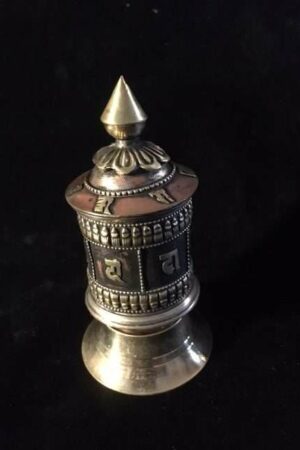 Buddhist Prayer wheel standing 11cm
