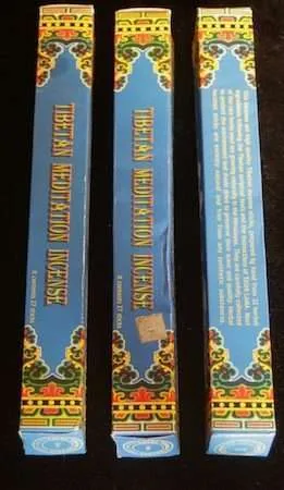 Tibetan meditation Incense