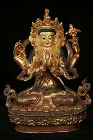 Avalokitesvara statue 9cm Chenrezig