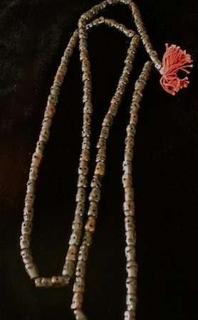 Skull bone Mala