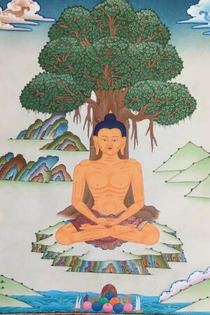Shakyamuni Buddha thangka