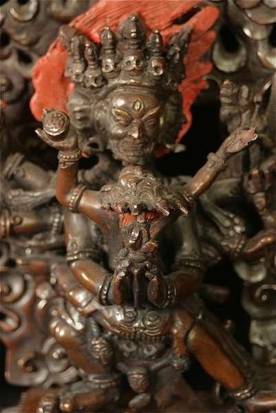 Vajrakilaya statue 25cm - Image 2