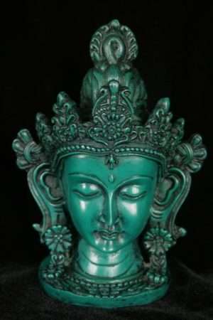 Tara head statue resin 15cm