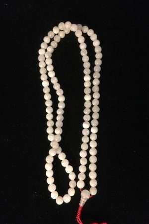 Quartz crystal mala