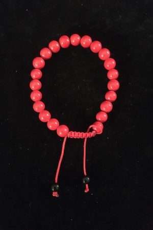 Red Coral Wrist Mala