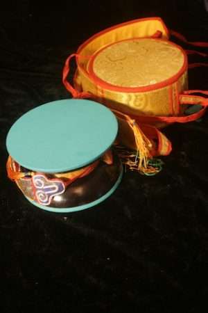 Chod drum with case 17cm