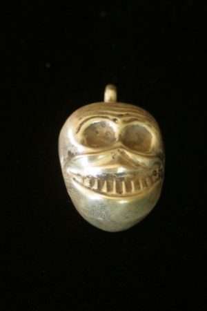 Skull pendant silver 2.5cm