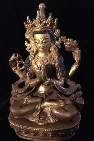 Avalokitesvara statue 15cm