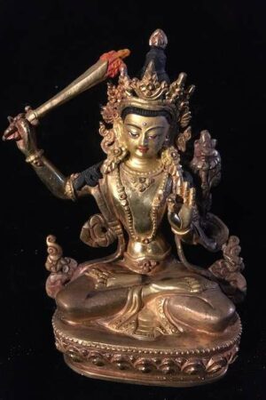 Manjusri statue 15cm