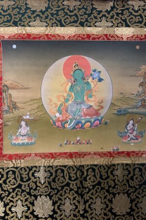 Green Tara Thangka