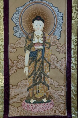 Shakyamuni Buddha thangka