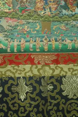 Longchen Nyingthig Padmasambhava refuge tree thangka - Image 8