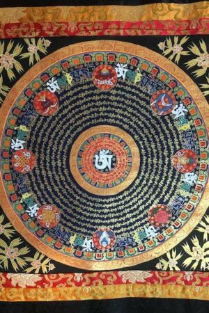 Mandala Om Thangka