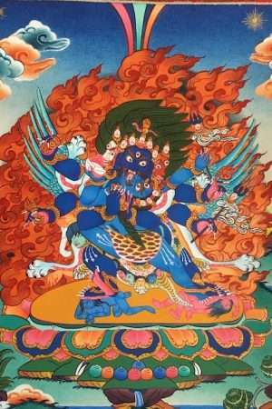 Vajrakilaya Thangka