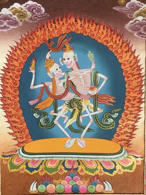 Citipati Thangka