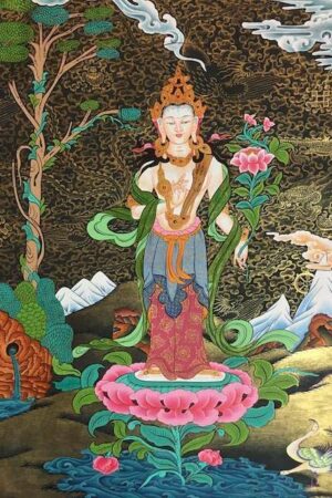 Lokesvara Thangka
