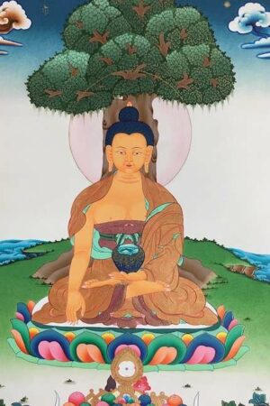 Shakyamuni Buddha thangka