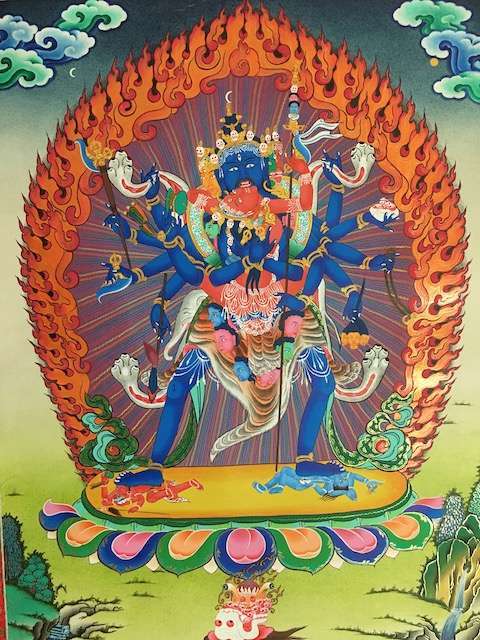 Chakrasamvara thangka